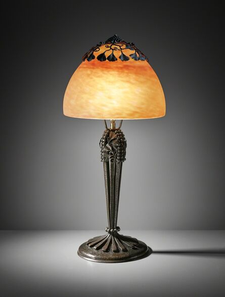 Edgar Brandt, ‘Ginkgo table lamp’, 1920s