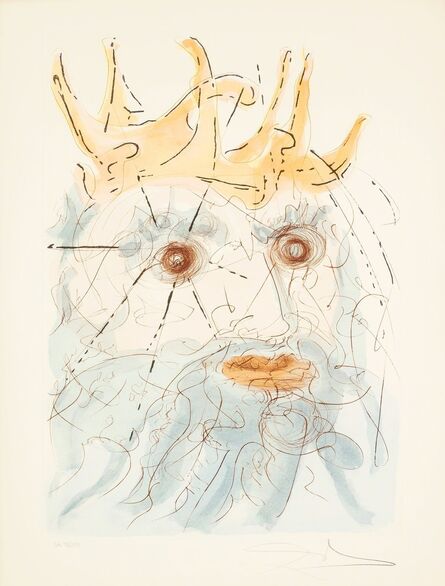 Salvador Dalí, ‘King Saul, from Our Historical Heritage’, 1975