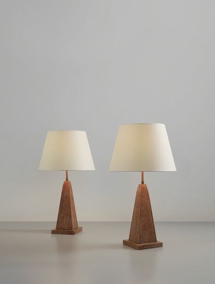 Jean-Michel Frank, ‘Pair of table lamps’, circa 1936