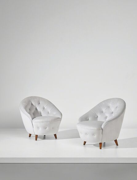 Gio Ponti, ‘Pair of armchairs, designed for the VI Triennale, Milan’, circa 1936