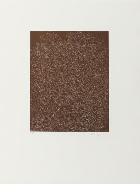 Mark Tobey, ‘Psaltery, 1st Form’, 1974
