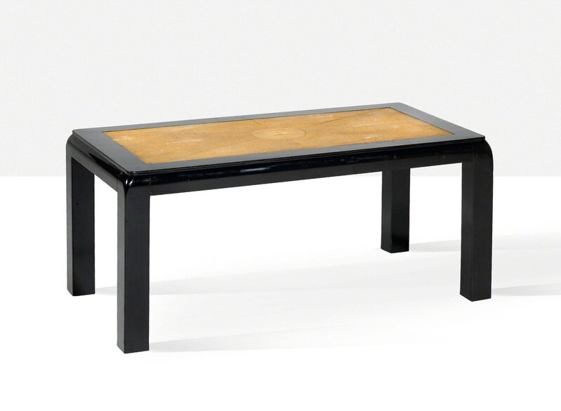 André Groult, ‘Occasional table’, circa 1925, Design/Decorative Art, Painted wood, sharkskin, Aguttes