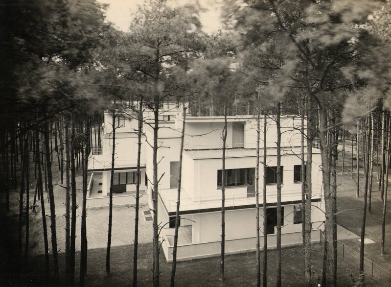 Walter Gropius, ‘Masters' House, Bauhaus Dessau’, 1925-1932, Photography, Silver gelatin print, Black Mountain College Museum and Arts Center