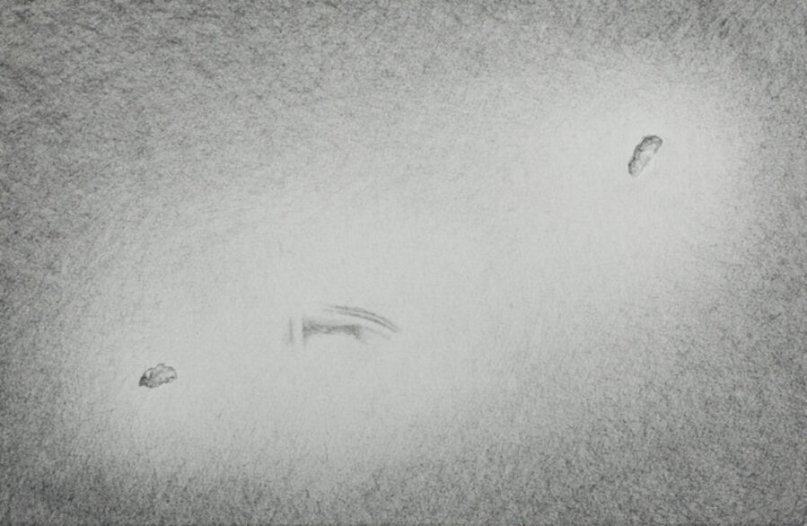 From the Dark Cronographies series. Untitled (trace) #15
