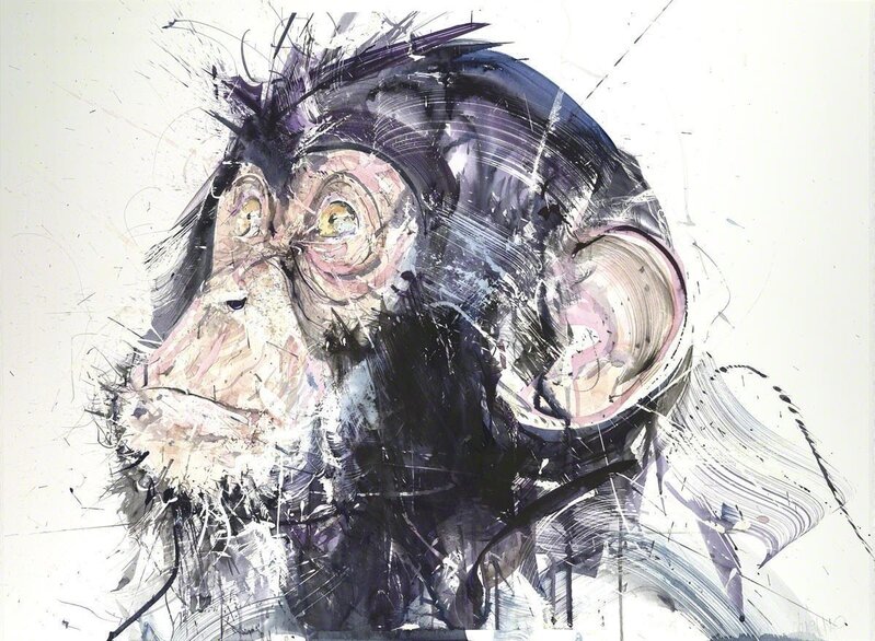 Dave White, ‘Chimp III’, 2017, Print, Giclee print on paper, Hang-Up Gallery