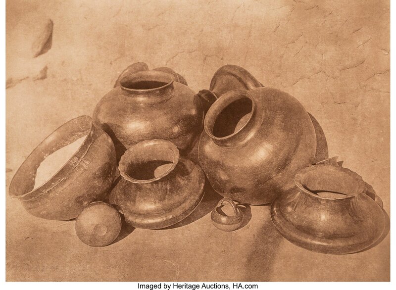 Edward S. Curtis, ‘San Juan Pottery, Plate 597’, 1905, Photography, Photogravure, Heritage Auctions