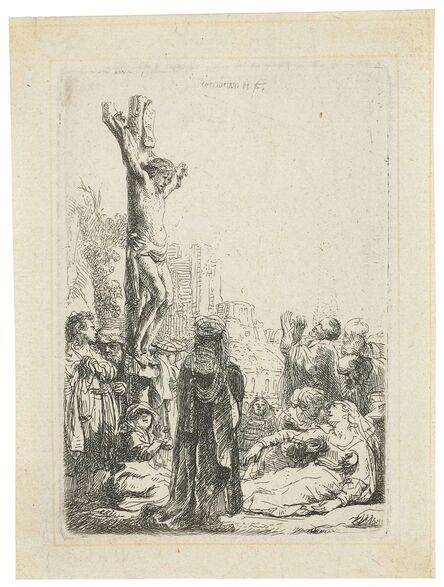 Rembrandt van Rijn, ‘The Crucifixion: small plate’, circa 1635