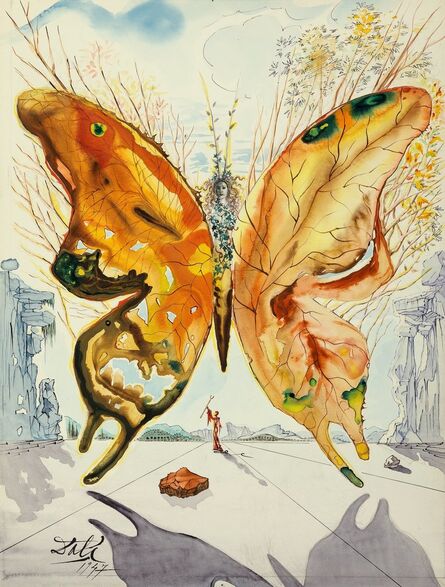 Salvador Dalí, ‘Venus Butterfly’, 1947