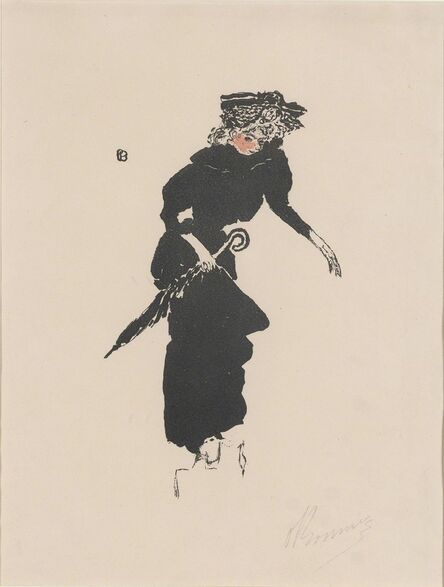 Pierre Bonnard, ‘Femme Au Parapluie (Bouvet 33; Roger-Marx 35)’, 1895