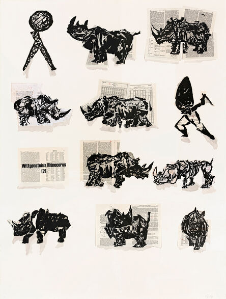 William Kentridge, ‘Wittgenstein's Rhinoceros’