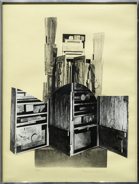 Louise Nevelson, ‘Faรงade Suite’, 1966