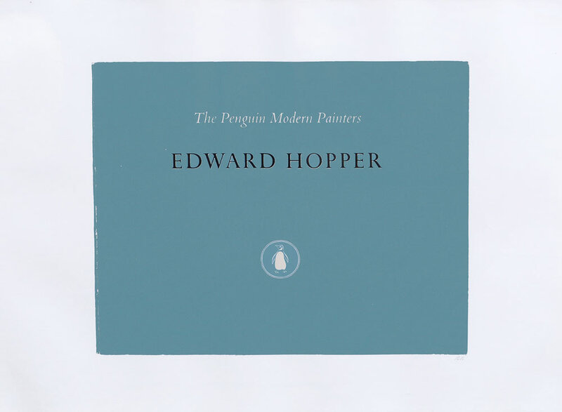 R. B. Kitaj, ‘Edward Hopper’, 1969, Print, Screenprint, Goldmark Gallery