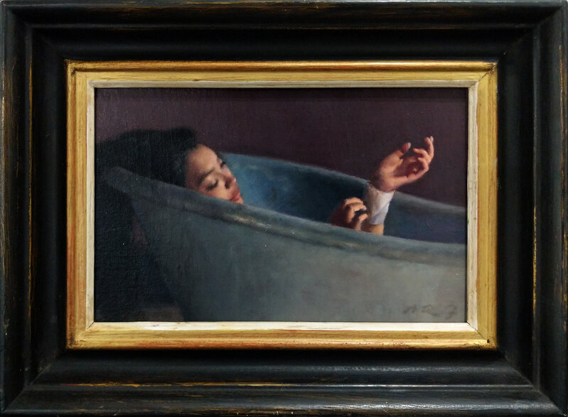 Alex Russell Flint, ‘Healing’, 2019, Painting, Oil on Panel, ARCADIA CONTEMPORARY