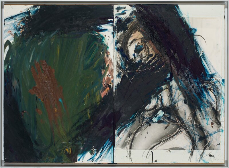 Arnulf Rainer, ‘Untitled’, 1979-1989, Painting, Ölkreide, Öl auf Karton und Foto auf Holz, Galerie Elisabeth & Klaus Thoman