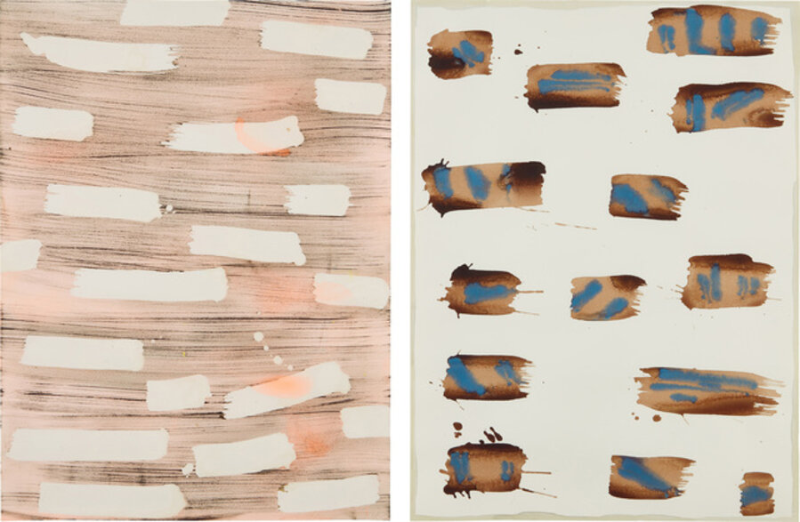 Two works: (i) Untitled (#152-02); (ii) Untitled (#102-13)