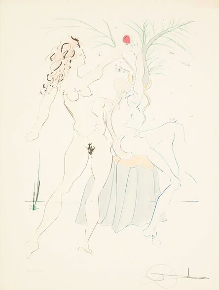 Salvador Dalí, ‘Adam and Eve, Our Historical Heritage’, 1975
