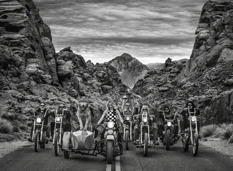 David Yarrow, ‘The Leader of the Pack’, 2019, Photography, Archival Pigment Print, Hilton Asmus