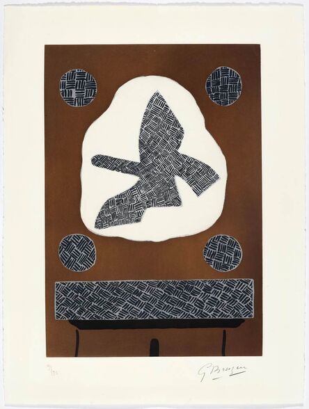 Georges Braque, ‘Oiseau de passage’, 1961