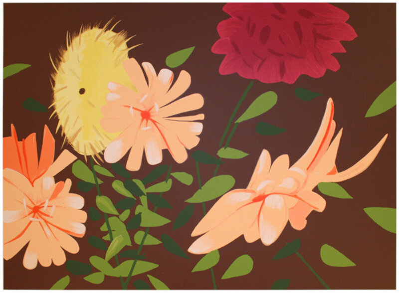 Alex Katz, ‘Late Summer Flowers’, 2013, Print, 38 color silkscreen on 4-ply, Vertu Fine Art