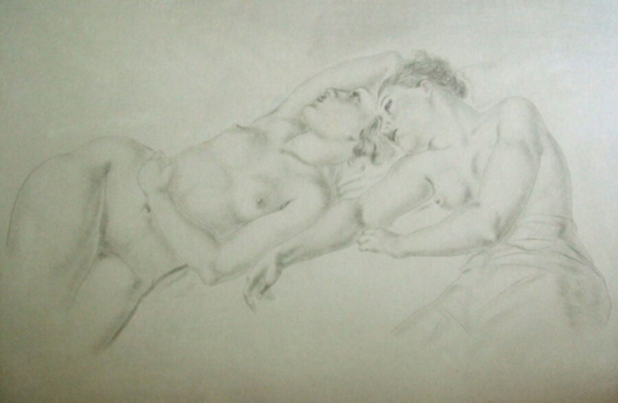 Two Reclining Nudes / Deux Nus Allonges
