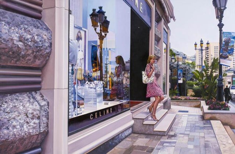 Exiting Celine. Monaco