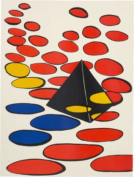Alexander Calder, ‘Pyramid And Discs’