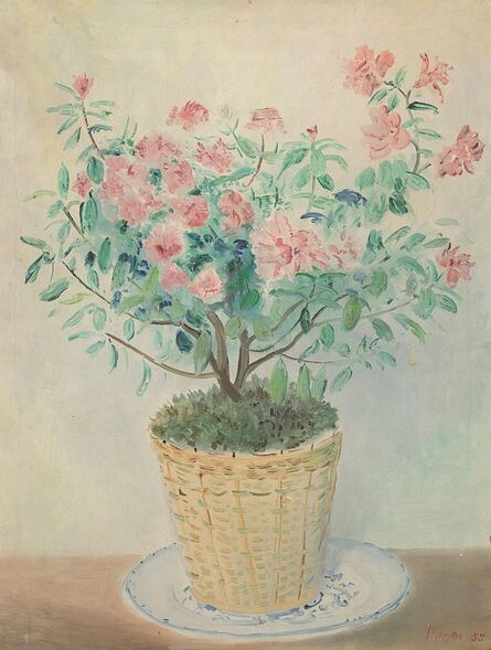 Umberto Lilloni, ‘Vaso di fiori’, 1955