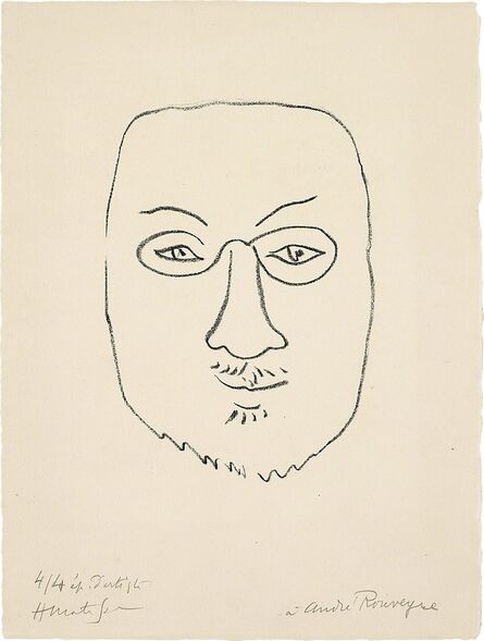 Henri Matisse, ‘Henri Matisse, Masque (Mask)’, 1945