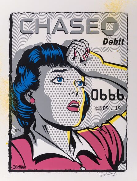 Denial, ‘Chase, with credit card’, 2016