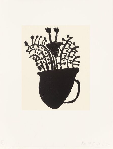 Donald Baechler, ‘Untitled, from Flowers and Trees (For Klaus Whitman)’, 1990