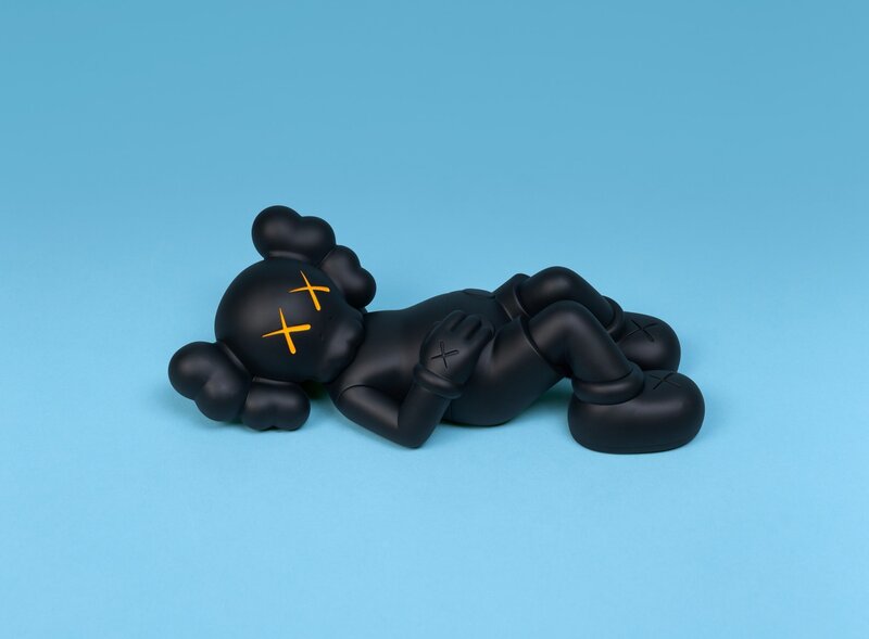KAWS, ‘HOLIDAY JAPAN BLACK - KAWS’, 2019, Ephemera or Merchandise, Cast vinyl painted in brown and other colors, Dope! Gallery