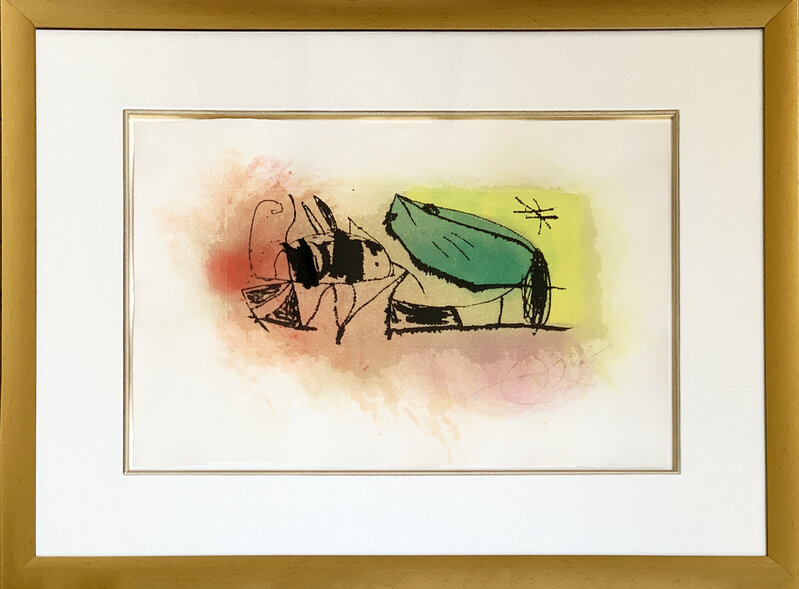 Joan Miró, ‘Les Scarabees’, 1978, Print, Original colour wash, etching and aquatint, on Arches paper, Fairhead Fine Art Limited