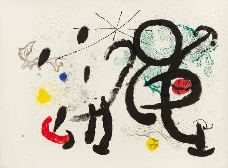 Joan Miró, ‘Danse Barbare’, 1963, Print, Color Lithograph, Freeman's | Hindman