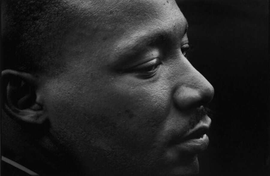‘March on Washington’ – Martin Luther King Jr. after delivering his, ‘I Have a Dream’ speech, Lincoln Memorial, Washington D.C., August 28