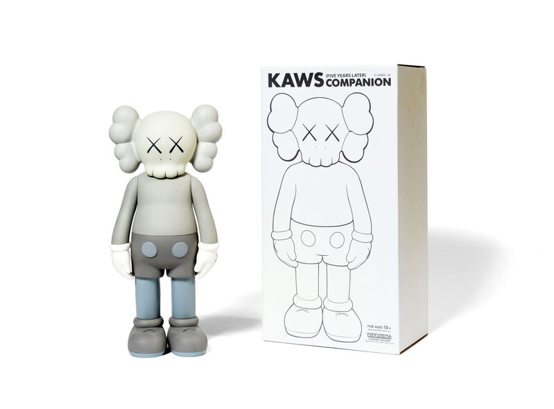 KAWS, ‘FIVE YEARS LATER COMPANION (Grey)’, 2004, Sculpture, Painted cast vinyl, DIGARD AUCTION