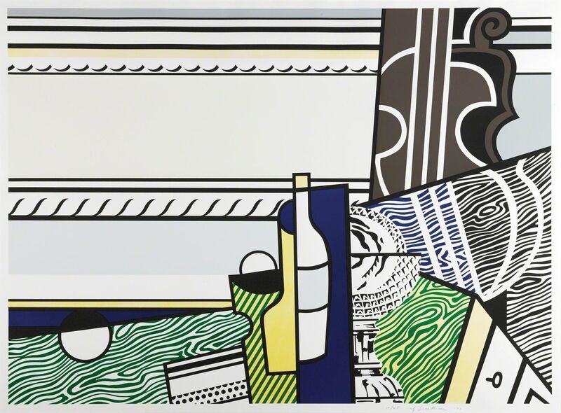 Roy Lichtenstein, ‘Still life with crystal bowl’, 1976, Print, Screenprint and lithograph on BFK Rives paper, Corridor Contemporary