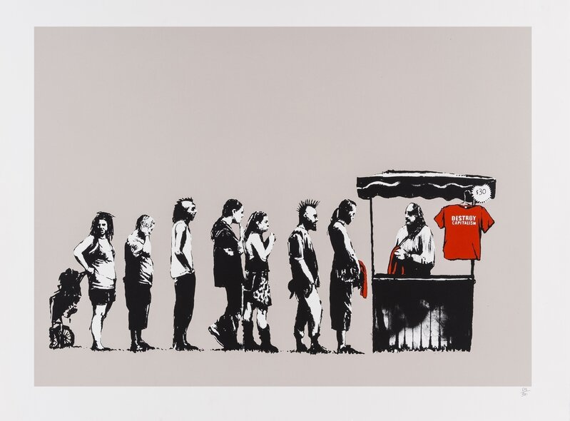 Banksy, ‘Festival (LA Edition)’, 2006, Print, Screenprint in colours, Forum Auctions