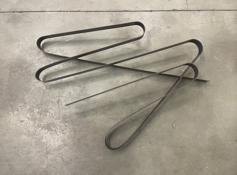 Michele Bernardi, ‘Strom’, 2020, Sculpture, Bend iron, Galleria Doris Ghetta