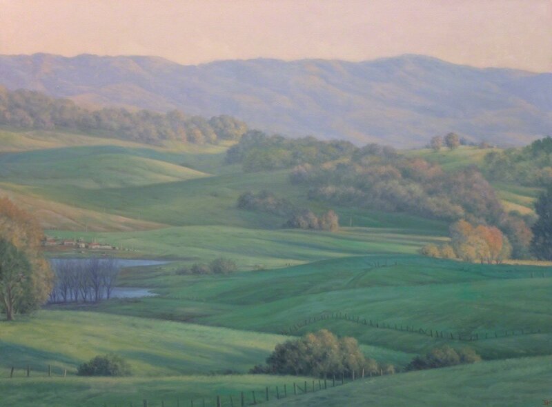 Willard Dixon, ‘Spring Field’, 2017, Painting, Oil on canvas, Andra Norris Gallery