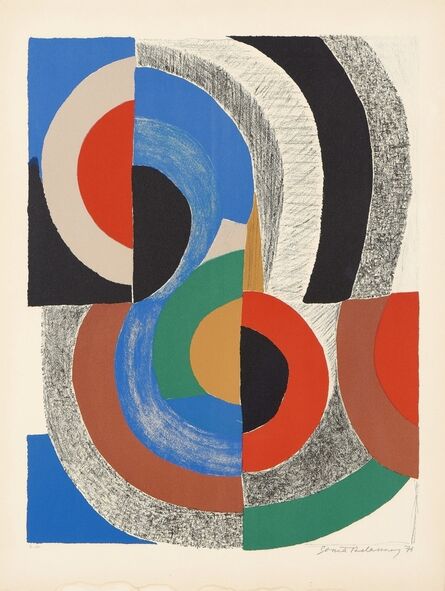 Sonia Delaunay, ‘Hippocampe’, 1971