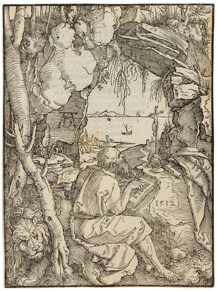 Albrecht Dürer, ‘St Jerome in a Cave’, 1512