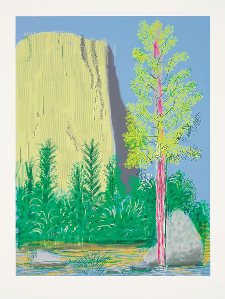 David Hockney, ‘Untitled No. 22, from The Yosemite Suite’, 2010