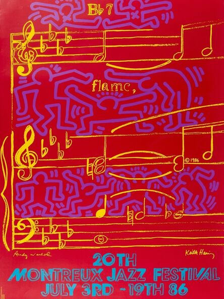 Andy Warhol, ‘20th Montreux Jazz Festival (Marechal 47)’, 1986