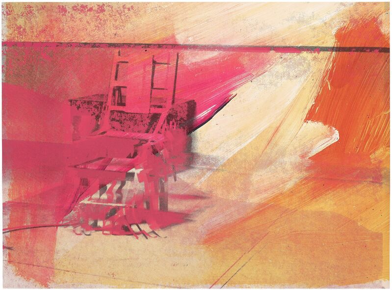 Andy Warhol, ‘Electric Chair’, 1971, Print, Screenprint in colors on wove paper, Gallery Red