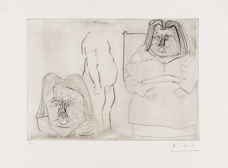 Pablo Picasso, ‘Balzac (Bloch 713)’, 1952-61, Print, Etching, Forum Auctions