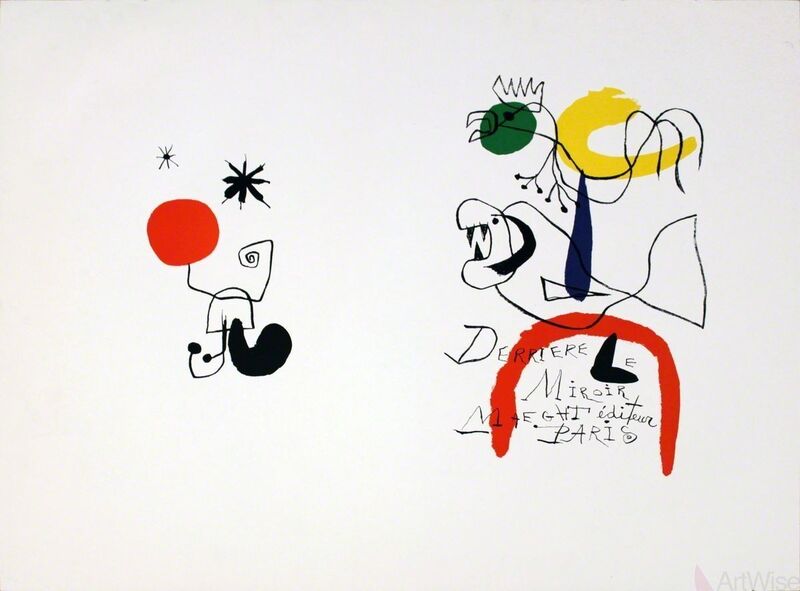 Joan Miró, ‘Sans Titre (Untitled)’, (Date unknown), Print, Stone Lithograph, ArtWise