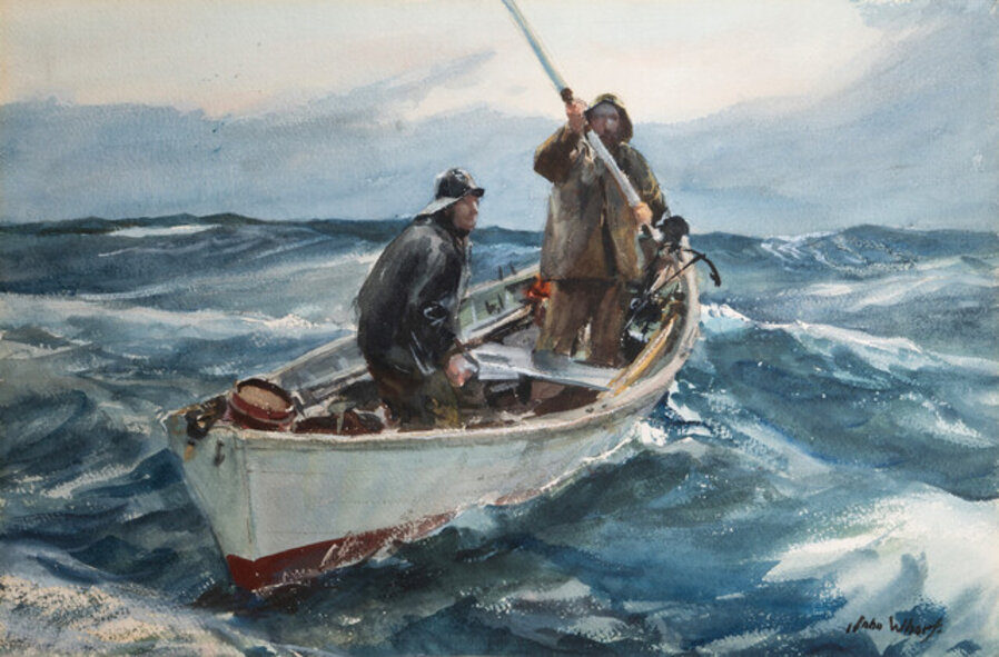 Signaling to the Vessel, Georges Bank