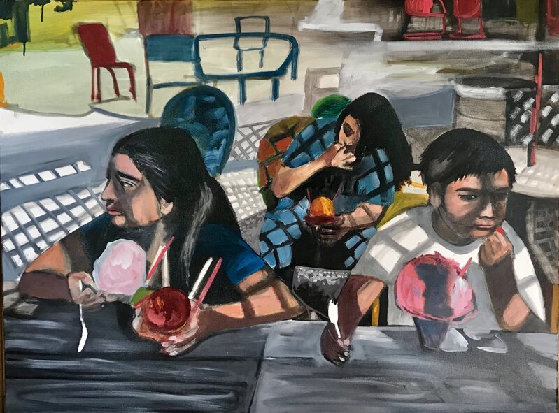 Ana Fernandez, ‘Raspa Kids’, 2018, Painting, Oil on canvas, Heard Gallery 