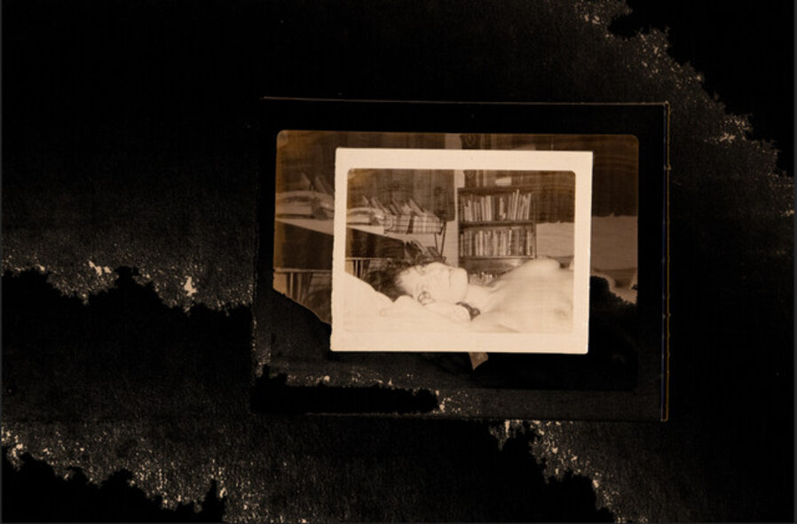 Be with Her, part of the photographic series A Scarlot Mouth Dawns