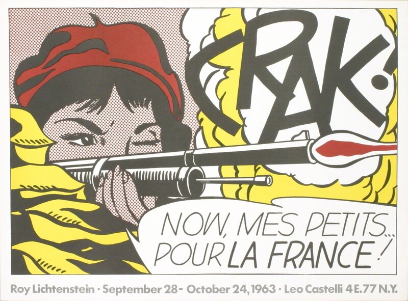Roy Lichtenstein, ‘Crak!’, 1963, Print, Offset Lithograph, ArtWise